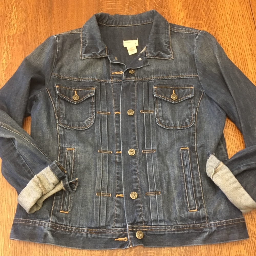 Gap Jean Jacket Sz Large